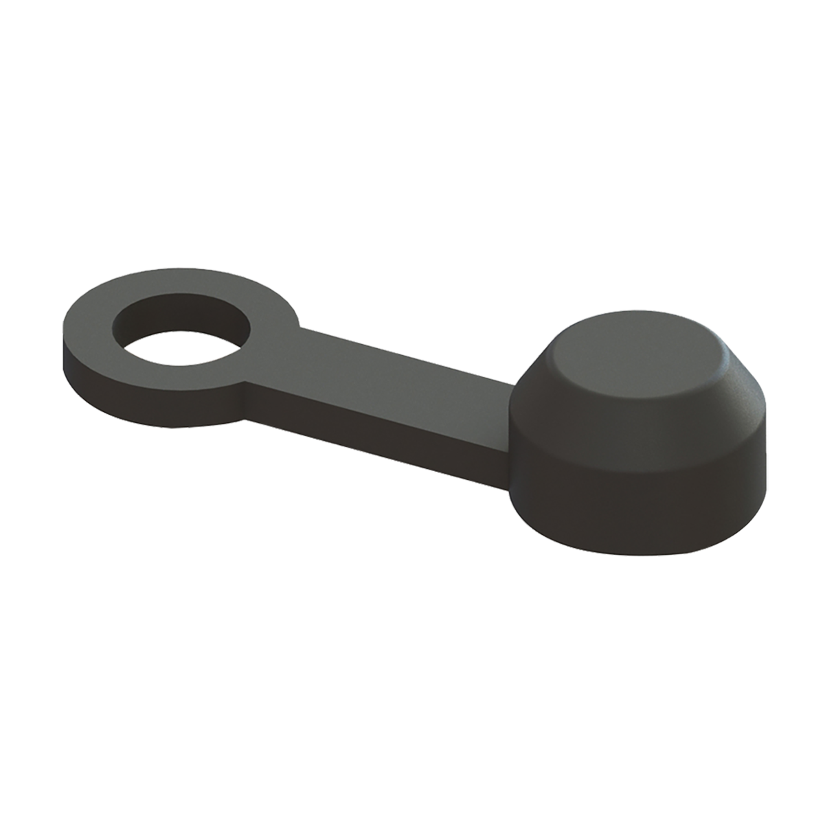 VAR | Bouchon silicone noir- Shimano - 10 pieces