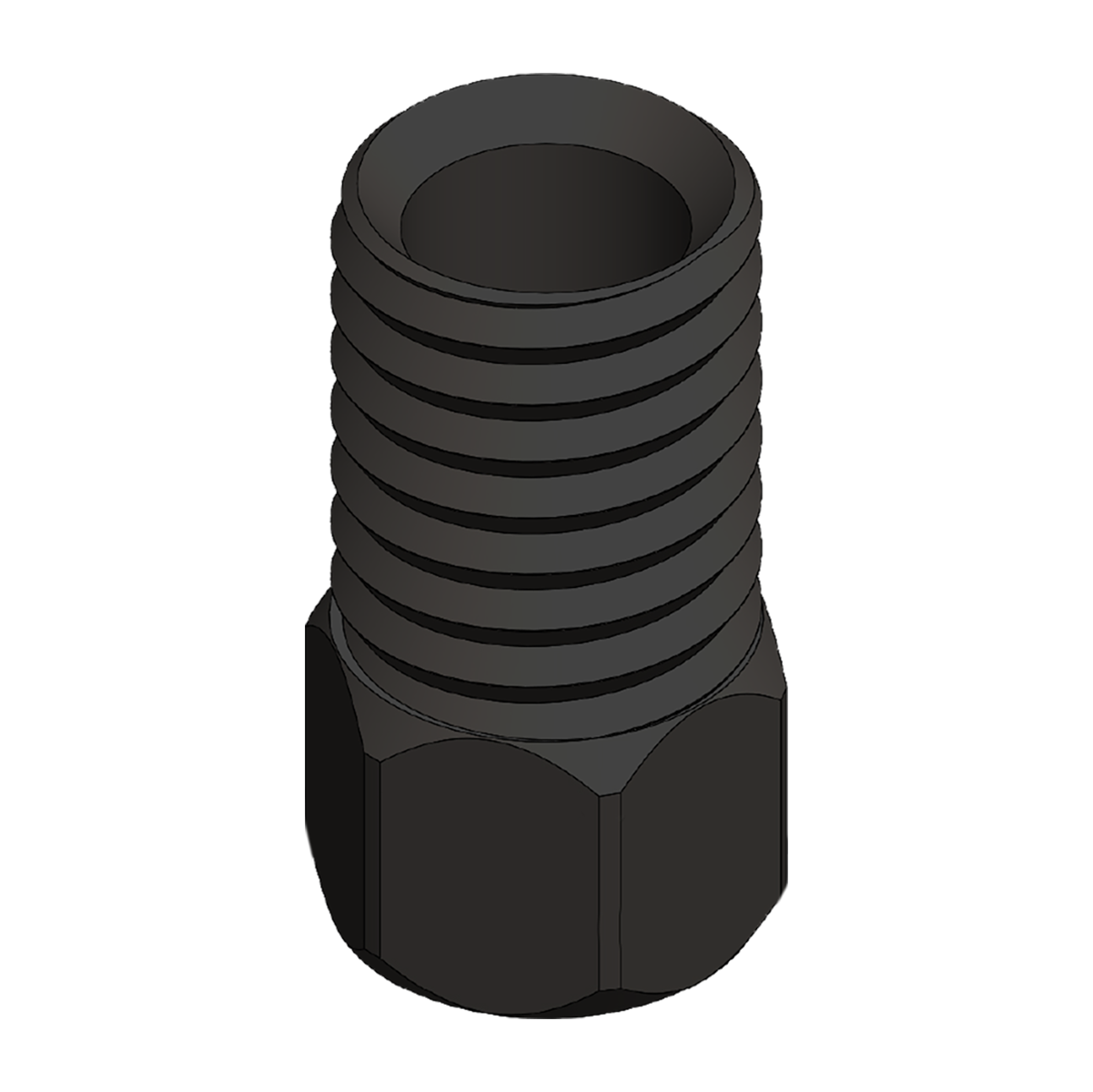 VAR | Compression nuts black Shimano 10pcs/bag