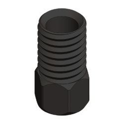 VAR | Compression nuts black Shimano 50pcs/bottle