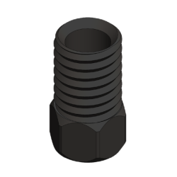 VAR | Compression nut SRAM black color 50pcs/bottle