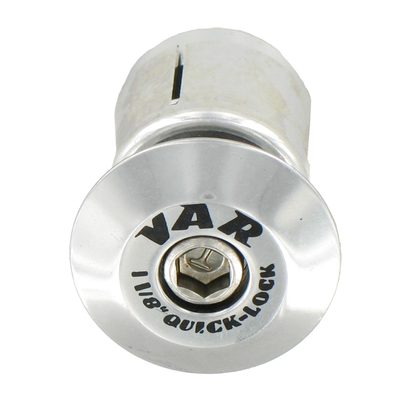 VAR | Bouchon expandeur Aheadset argent 1 1/8''