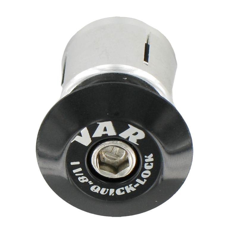 VAR | Bouchon expandeur Aheadset noir 1 1/8''