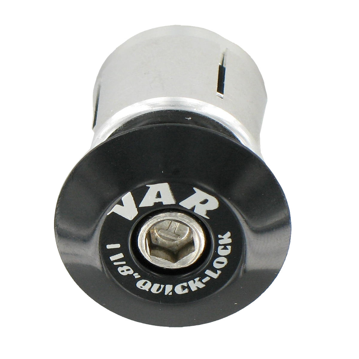 VAR | 1 1/8" expanding cap for Aheadset stem - black