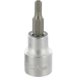 VAR | 4mm hex bit socket - 3/8" drive for torque wrenches