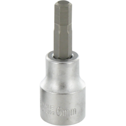 VAR | 6mm hex bit socket - 3/8" drive for torque wrenches