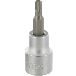 VAR | T25 Torx bit socket - 3/8" drive for torque wrenches