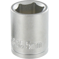 VAR | 15mm hex socket - 3/8" drive for torque wrenches