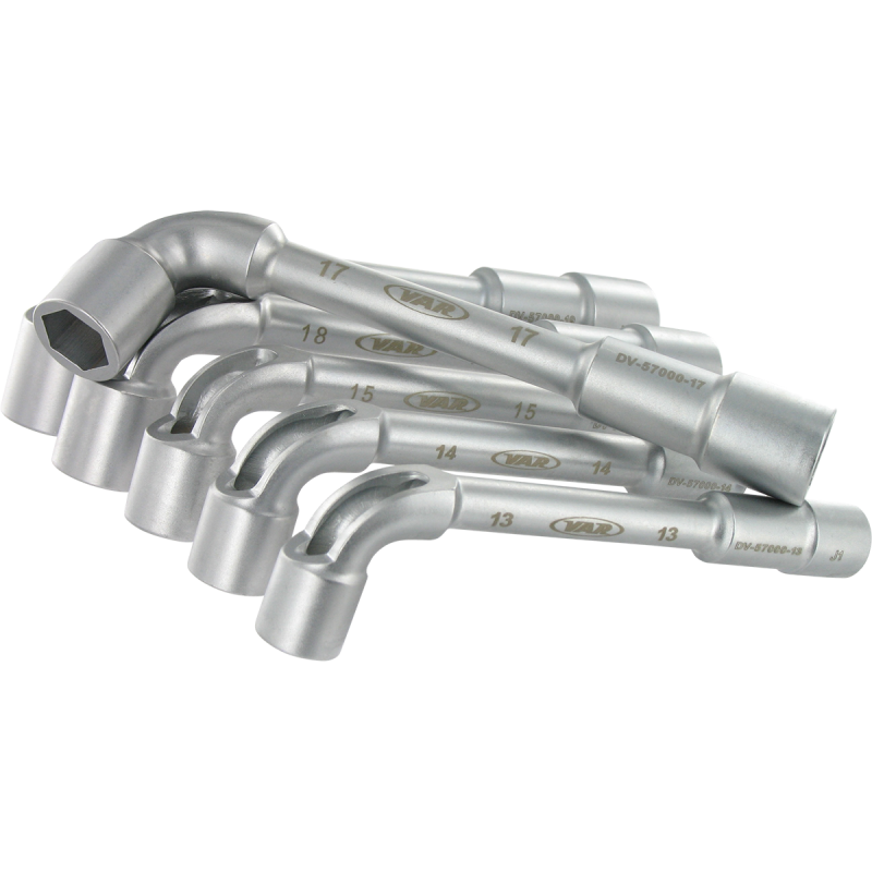 VAR | Set of 6 angled open socket wrenches