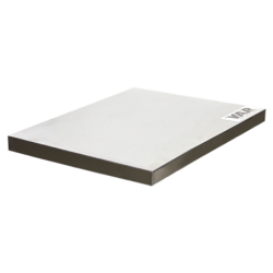 VAR | Stainless steel bench top for 1 unit - length 68cm