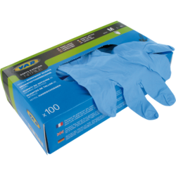 VAR | Boîte de 100 gants nitrile - Taille M