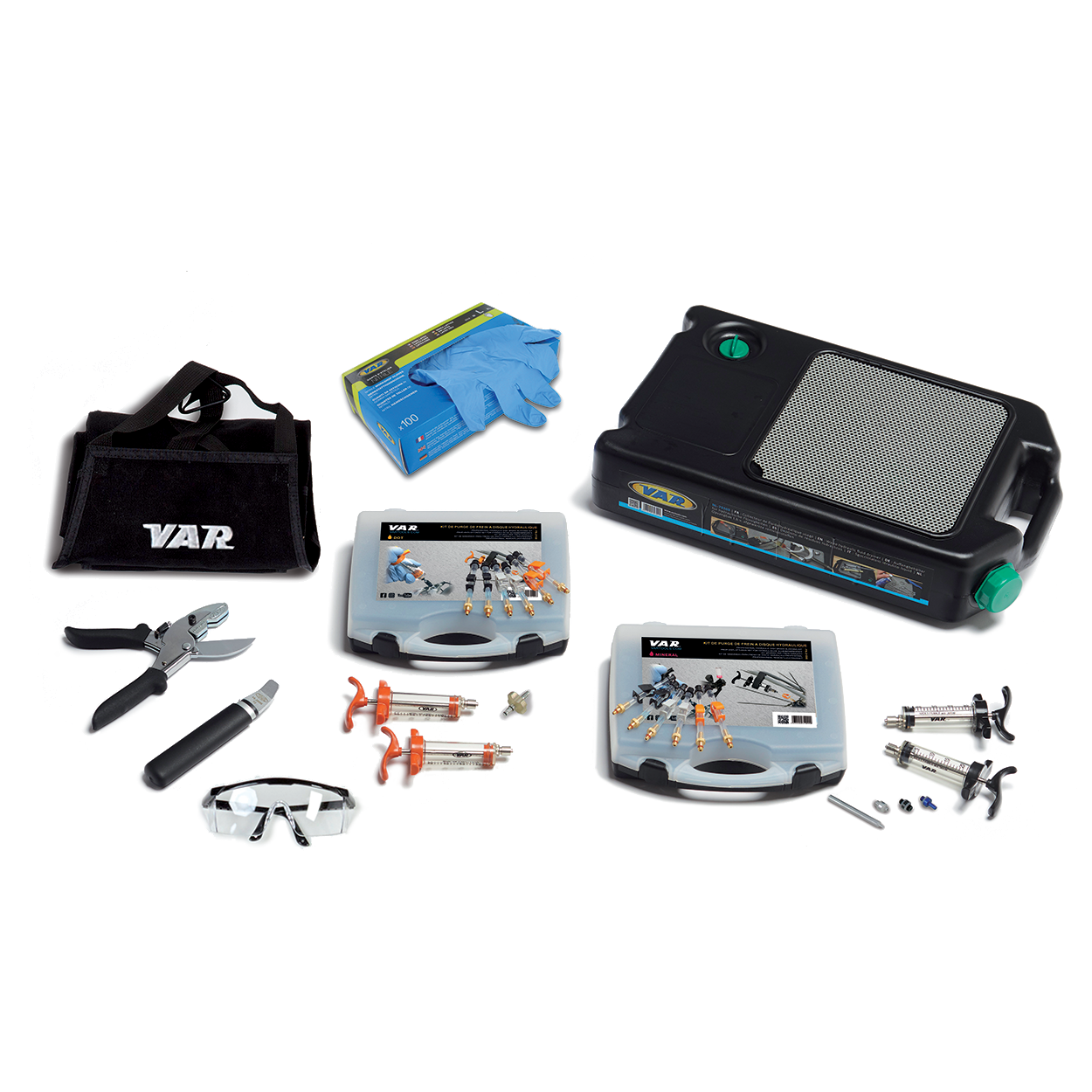 VAR | Master hydraulic brake bleed kit