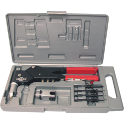 VAR | 360° swivel head hand riveter with 50 replacement rivets