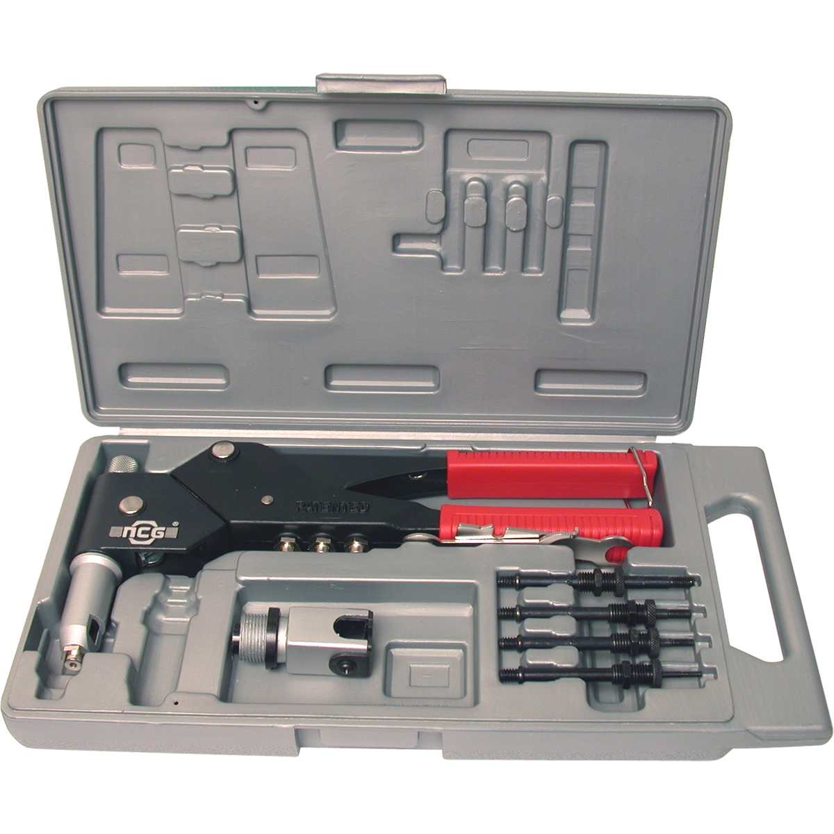 VAR | 360° swivel head hand riveter with 50 replacement rivets