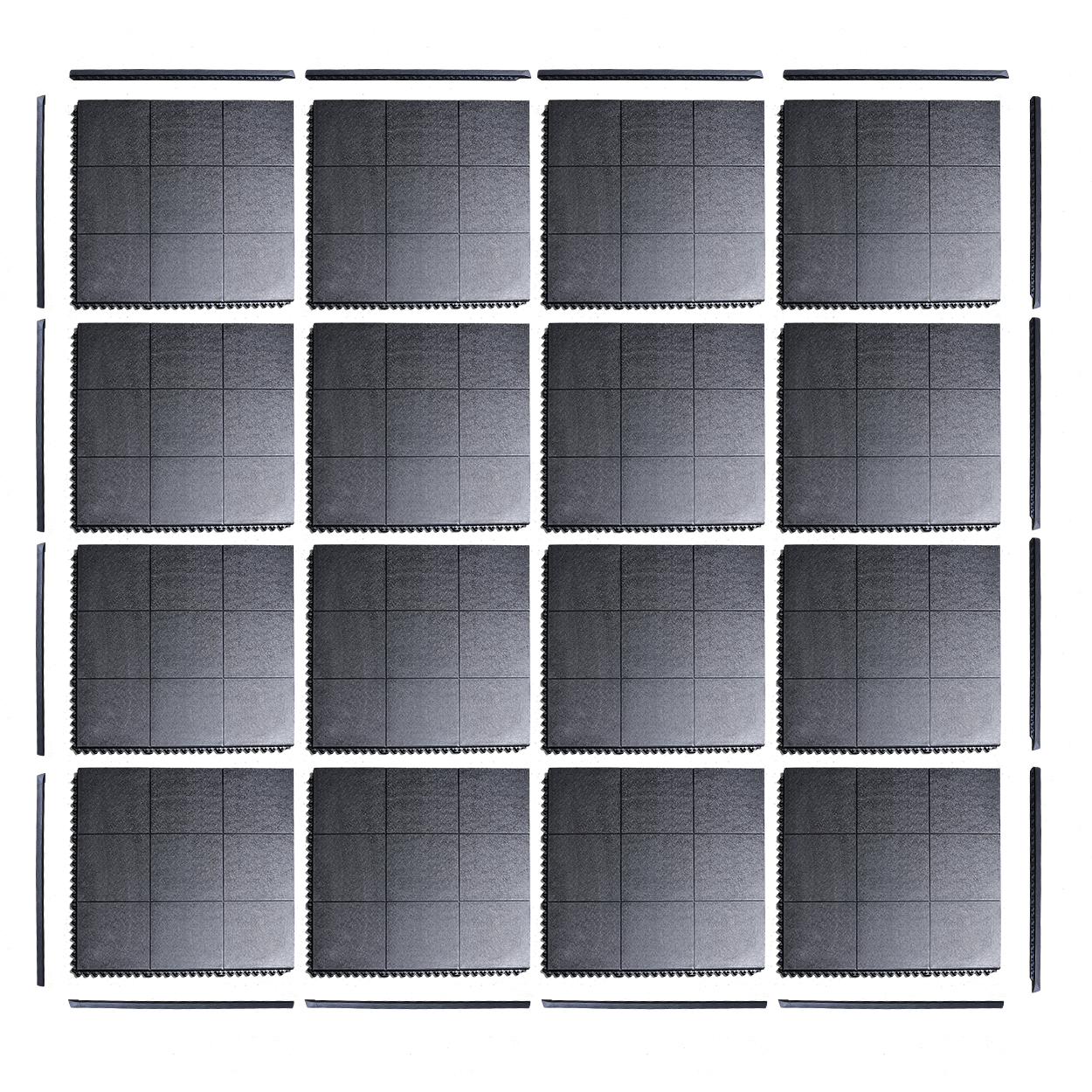 VAR | Carré de 4x4 dalles avec bordures noires