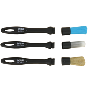 VAR | Set of 3 brushes (blue, grey and boar hairs)