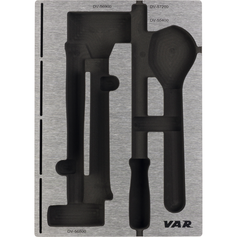 VAR | Tool tray for hammers and file with pre-cut zone