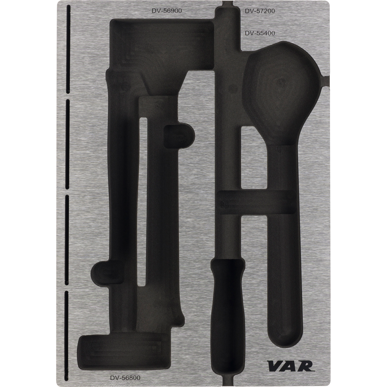 VAR | Tool tray for hammers and file with pre-cut zone