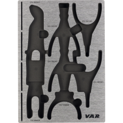 VAR | Mousse outil pour pinces avec prédécoupes