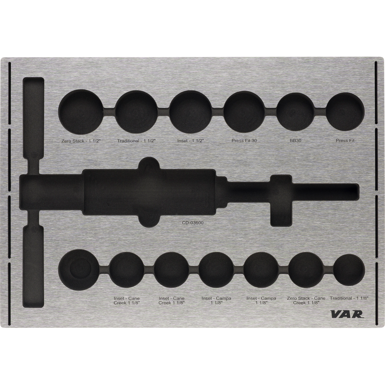 VAR | Tool tray for CD-03600 with pre-cut zone