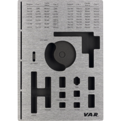 VAR | Mousse outil pour CD-14600 avec prédécoupes