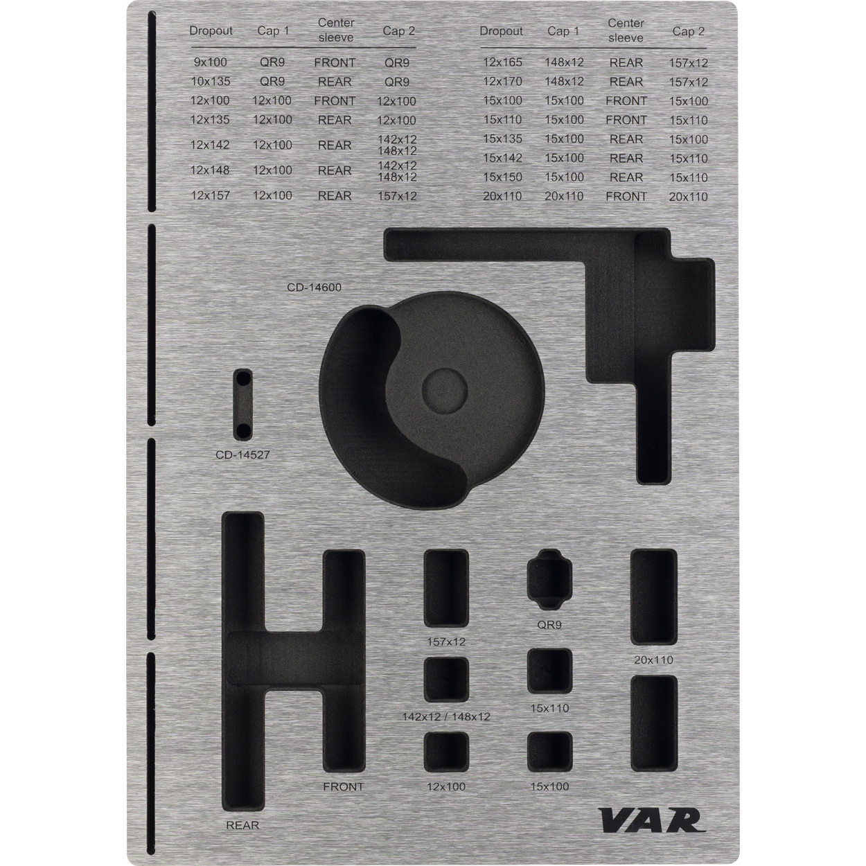 VAR | Tool tray for CD-14600 with pre-cut zone