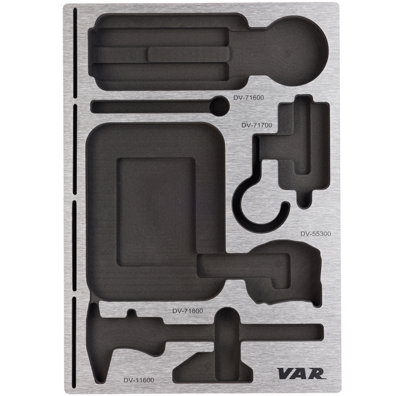 VAR | Tool tray for measuring tools with pre-cut zone