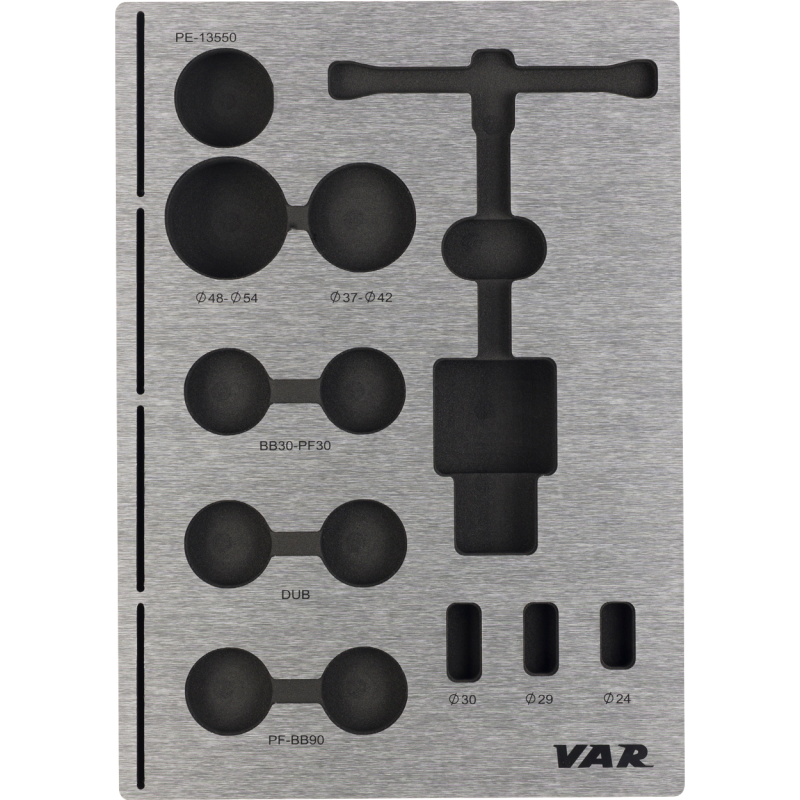 VAR | Tool tray for PE-13550 with pre-cut zone
