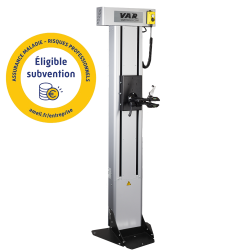 VAR | Pied électrique professionnel simple avec ancrage au sol - 85 Kg