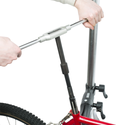 VAR | Alésoir main réglable HSS avec allonge p/ tube de selle Ø 29.5x33.5mm