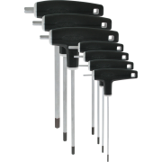 VAR | Set 7 P-handled hex wrenches from 2 to 8mm