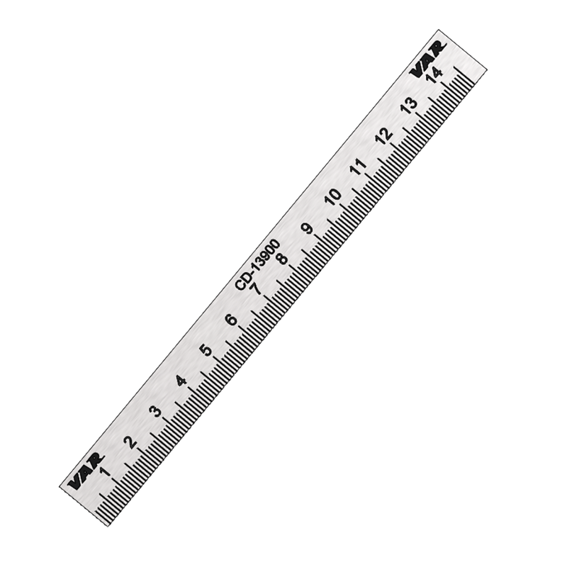 VAR | Stainless steel ruler for CD-13900