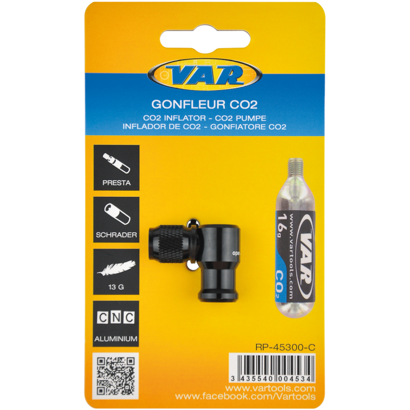 VAR | CO2 cartridge adaptor - carded