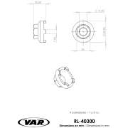 VAR | 4 notch BMX freewheel remover