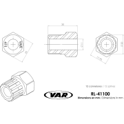 VAR | Démonte roue-libre à cannelures Shimano Tiger Falcon