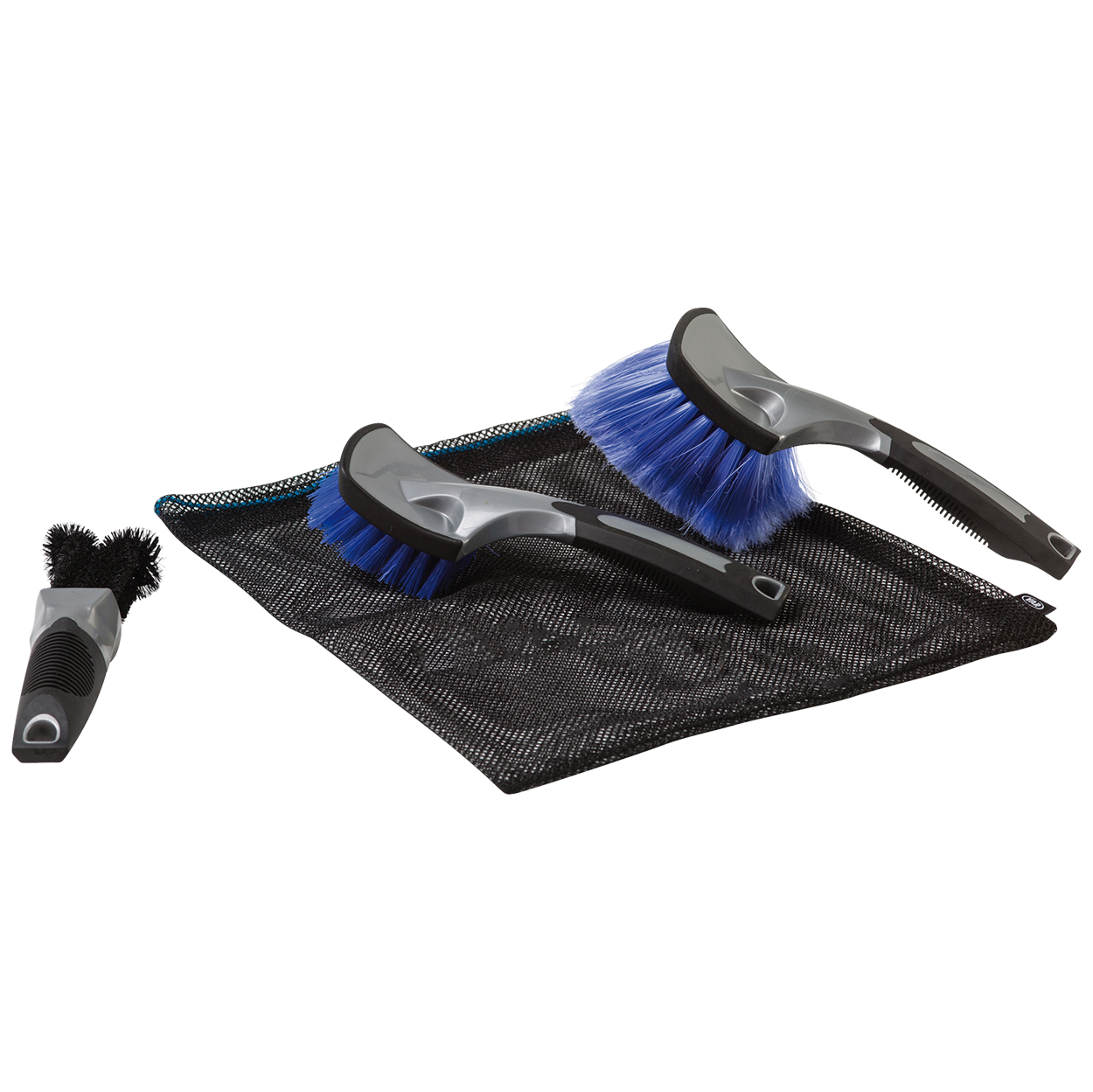 VAR | Kit de brosses de nettoyage (3 brosses et 1 filet)