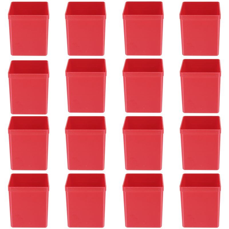 Set of 16 insert boxes - RED