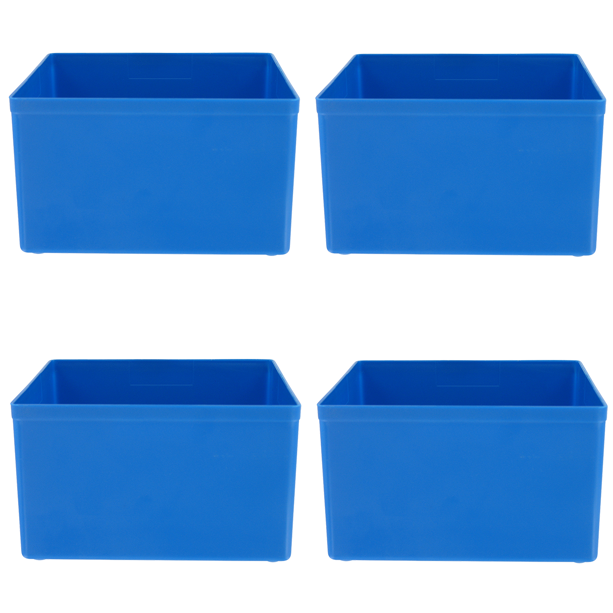 Set of 4 insert boxes - BLUE