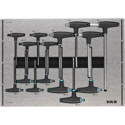 VAR | Tool tray for hex and Torx wrenches - TOOLS INCLUDED