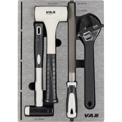 VAR | Mousse outil pour marteaux et lime - OUTILS INCLUS