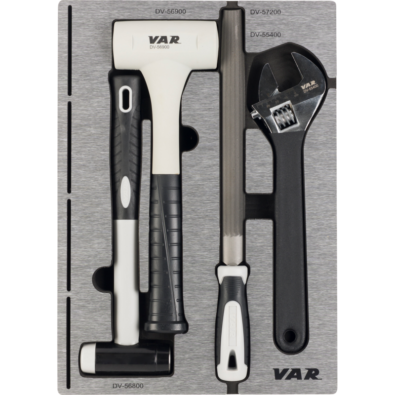 VAR | Tool tray for hammers and file - TOOLS INCLUDED