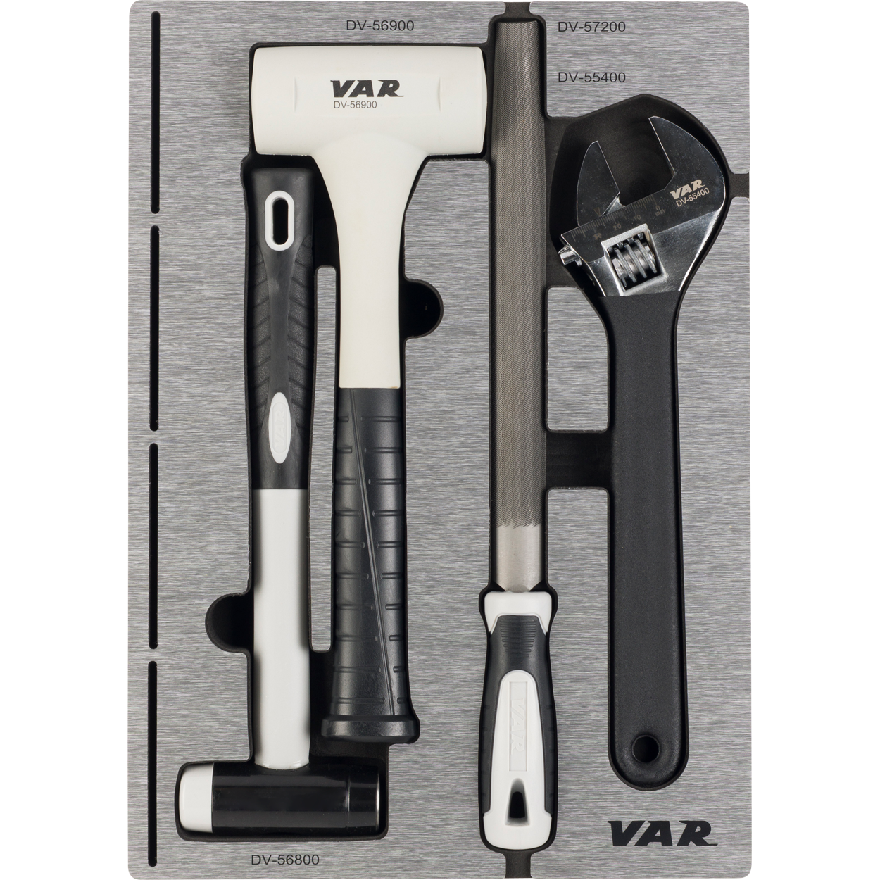 VAR | Tool tray for hammers and file - TOOLS INCLUDED