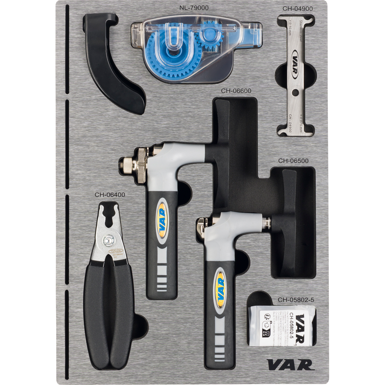 VAR | Tool tray for chain tools - TOOLS INCLUDED