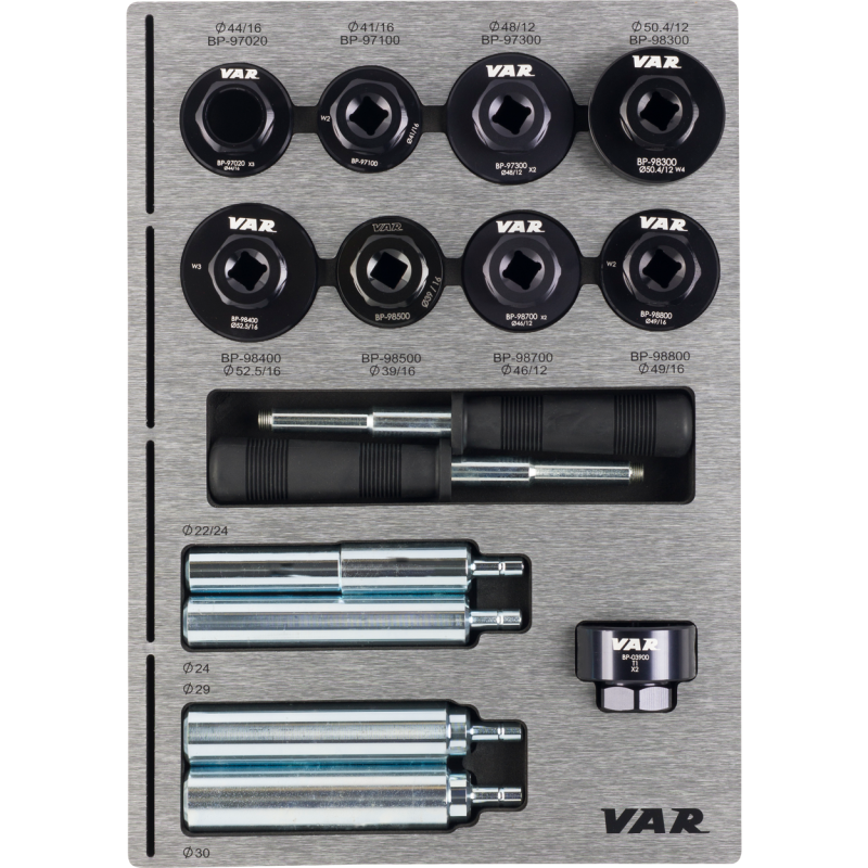 VAR | Mousse outil pour boîtiers de pédalier - OUTILS INCLUS