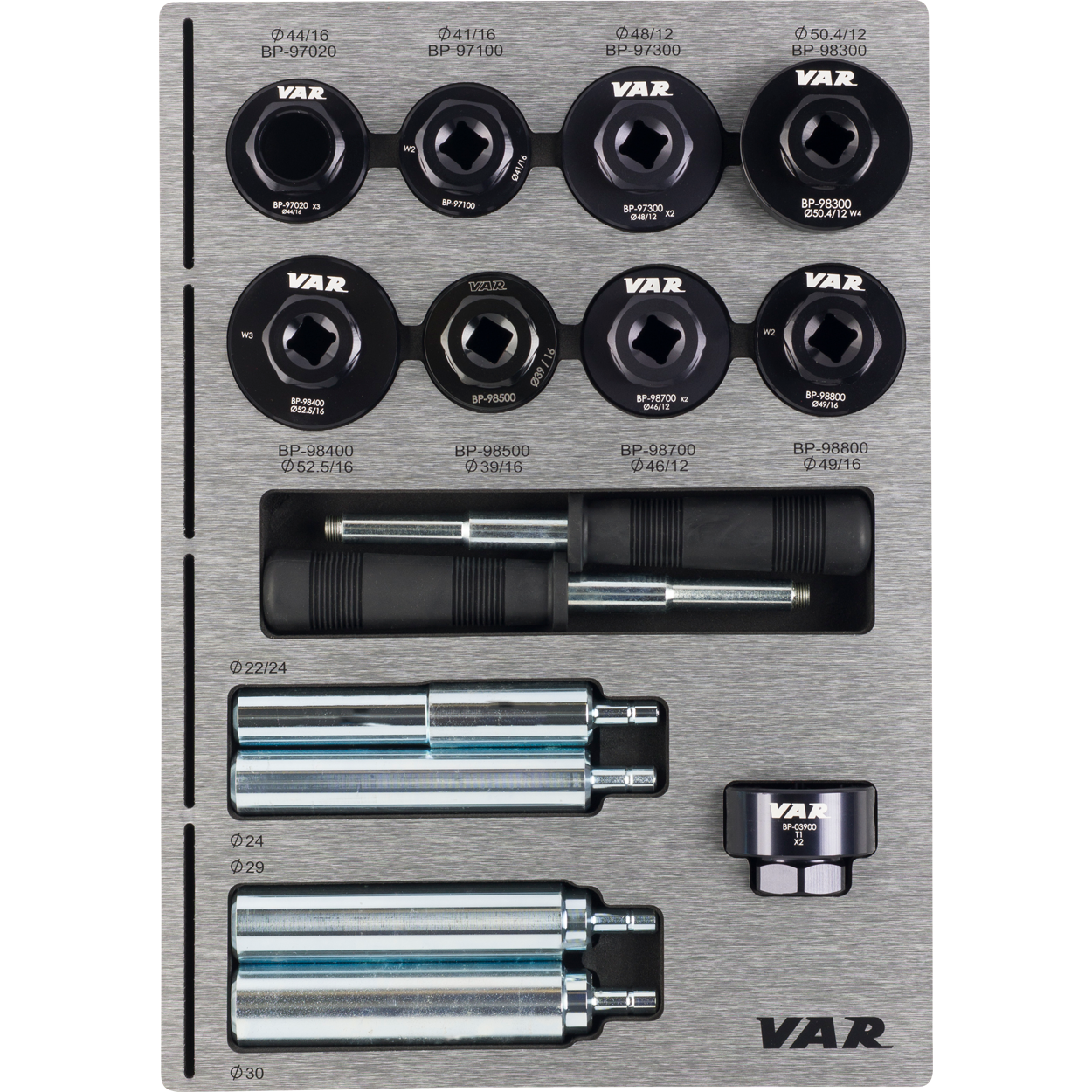 VAR | Tool tray for bottom bracket tools - TOOLS INCLUDED