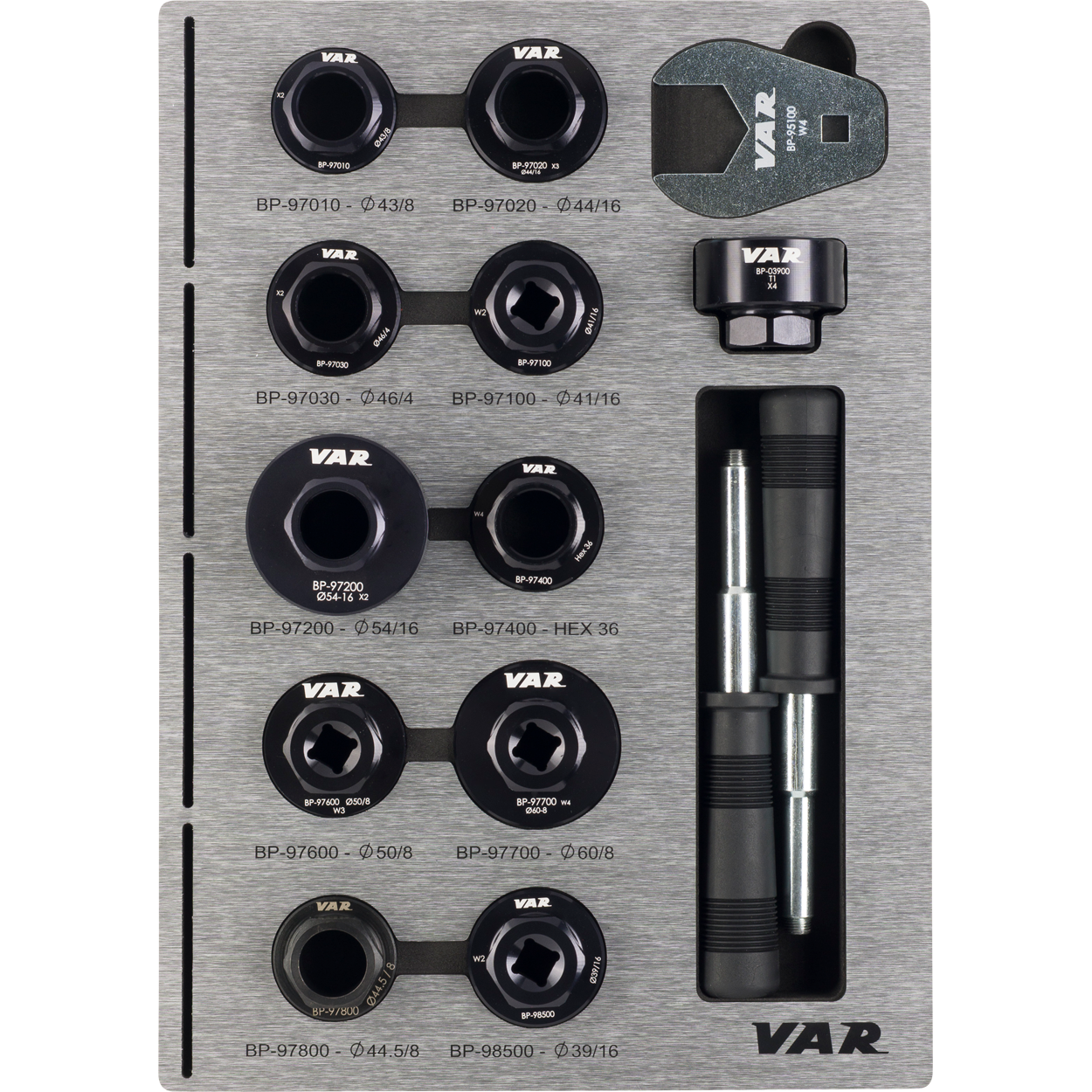 VAR | Tool tray for eBike lockrings  - TOOLS INCLUDED