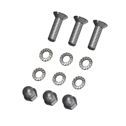VAR | Kit of 3 screws with 3 nuts and washers for stems upright VAR
