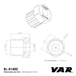 VAR | Démonte cassette Campagnolo, Shimano UG...- sur carte
