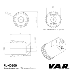 VAR | Démonte roue-libre Normandy