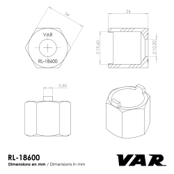 VAR | Démonte roue-libre 2 ergots Shimano, Suntour, Regina...