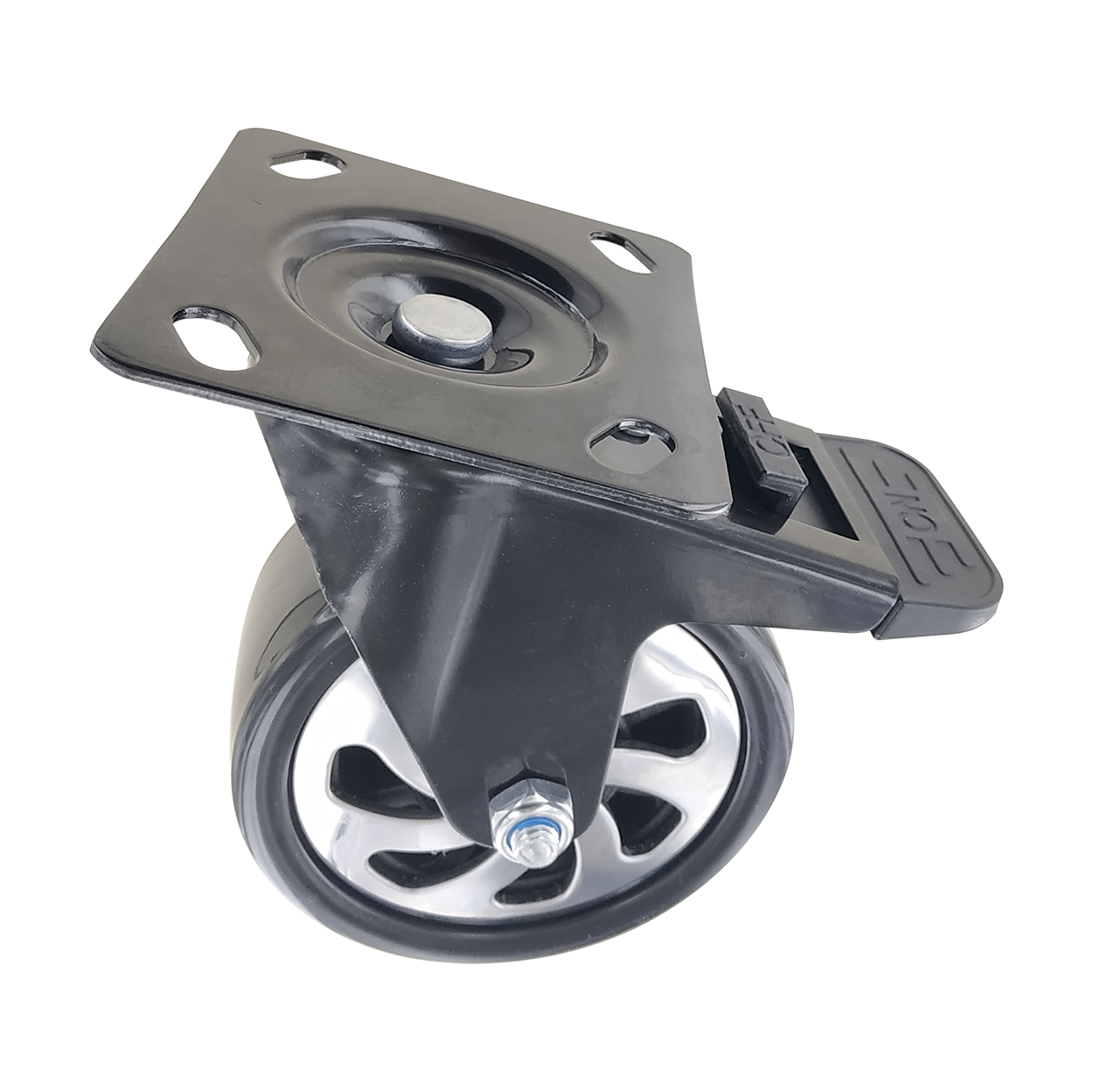 Set of 4 casters (2 with brakes) for MO-52609